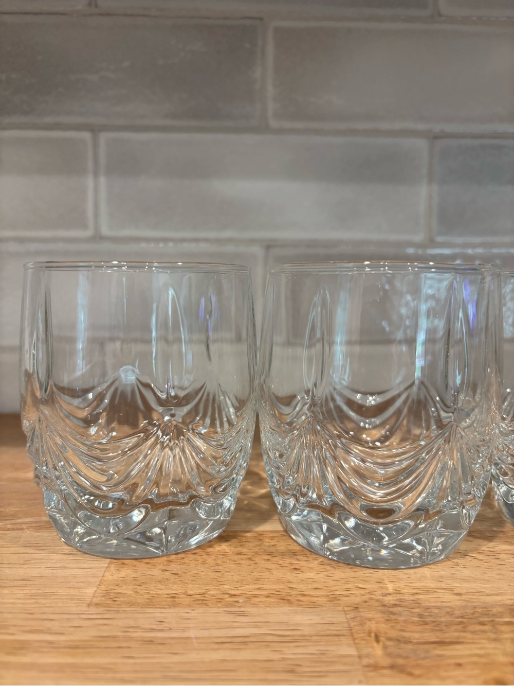 Cristal D'Arques Durand 2 Crystal On The Rocks Glasses Clear Premiere Ovation